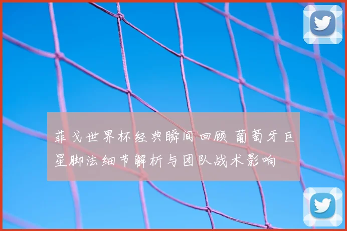 菲戈世界杯经典瞬间回顾 葡萄牙巨星脚法细节解析与团队战术影响